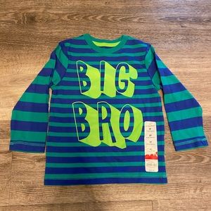 NWT - Jumping Beans long sleeve big bro shirt - size 2T